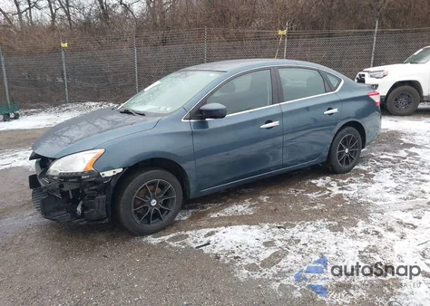 2015 Nissan Sentra Sv z USA, uszkodzony, nr VIN 3N1AB7AP3FY350226